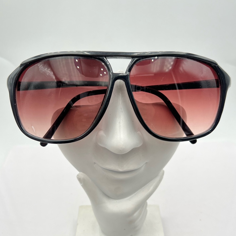 Vintage Black Pilot Sunglasses Frames
